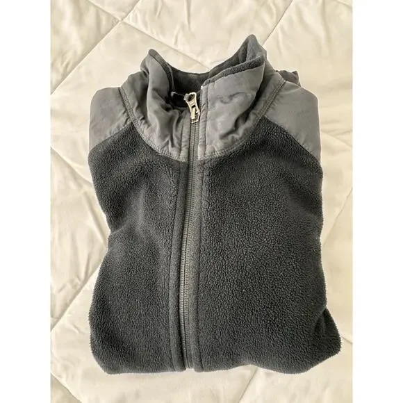 Eddie Bauer Men's Black/Gray Fleece Full-Zip Jacket Size XS - Picture 13 of 13